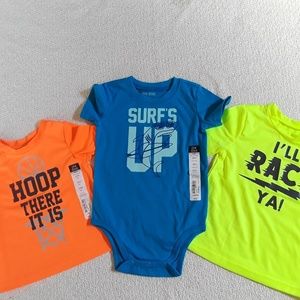 New bodysuit and 2 tee